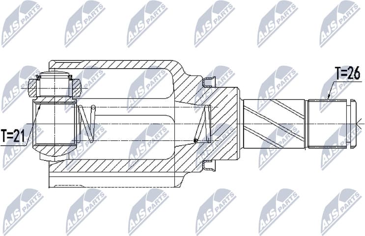 Joint Kit, drive shaft NPW-RE-064