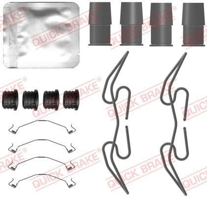 Accessory Kit, disc brake pad 1090134