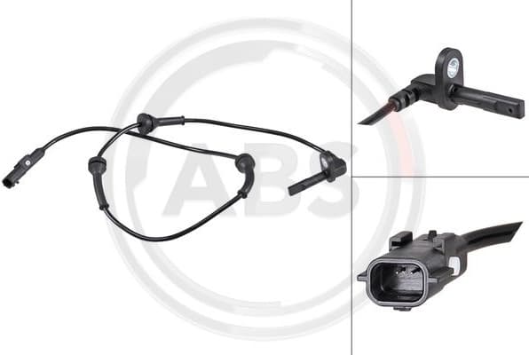 Sensor, wheel speed 32077