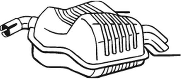 Rear Muffler 215-003