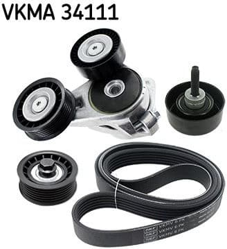 V-ribbed Belt Set VKMA 34111 - image 2