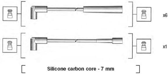 Ignition Cable Kit 941425020940