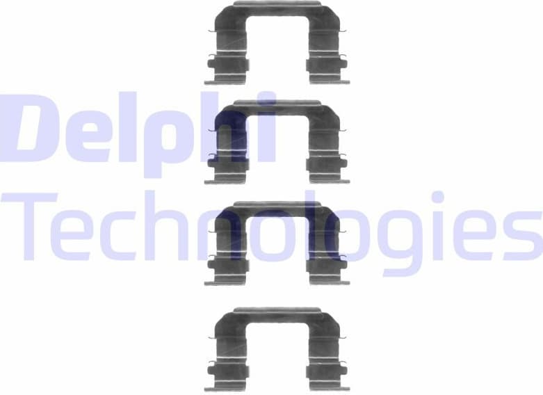 Accessory Kit, disc brake pad LX0349