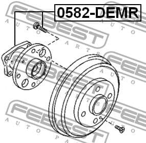 Wheel Hub 0582-DEMR - image 2