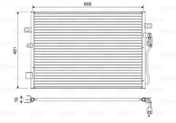 Condenser, air conditioning 822625