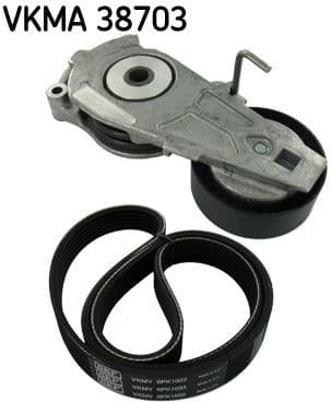 V-ribbed Belt Set VKMA 38703 - image 2