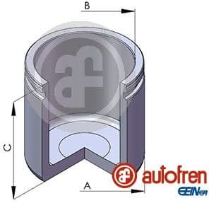 Piston, brake caliper D025358