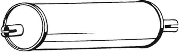 Centre Muffler 176-421