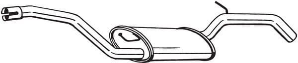 Rear Muffler 280-295