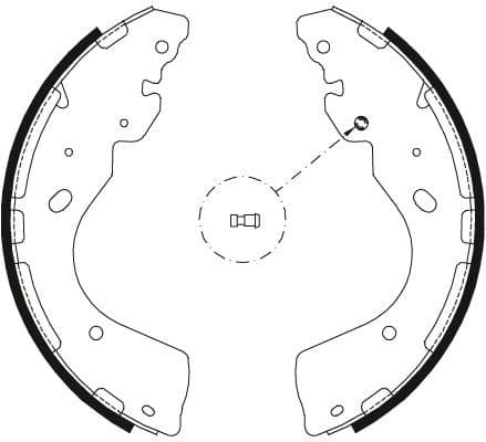 Brake Shoe Set GS8797 - image 4