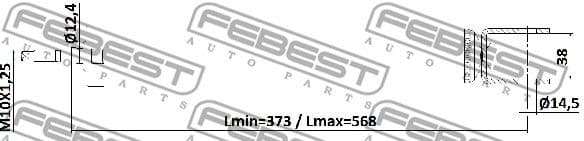 Shock Absorber 12650756R - image 2