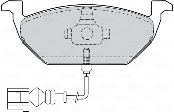 Brake Pad Set, disc brake ESSENTIAL 301408 - image 2