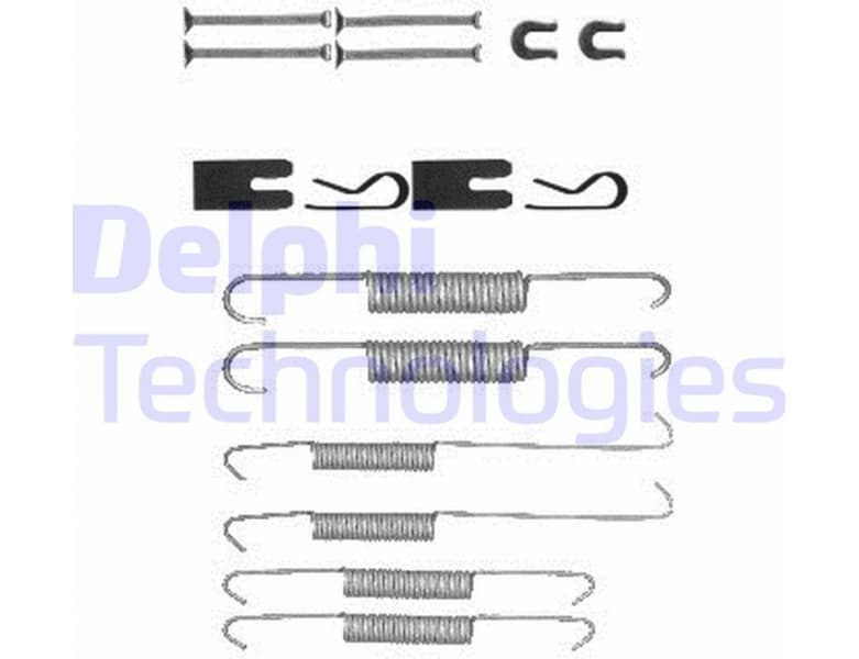 Accessory Kit, brake shoes LY1394
