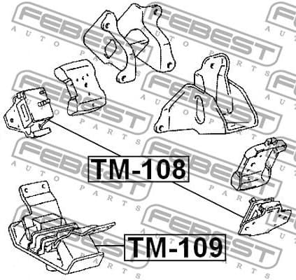 Mounting, engine TM-108 - image 2