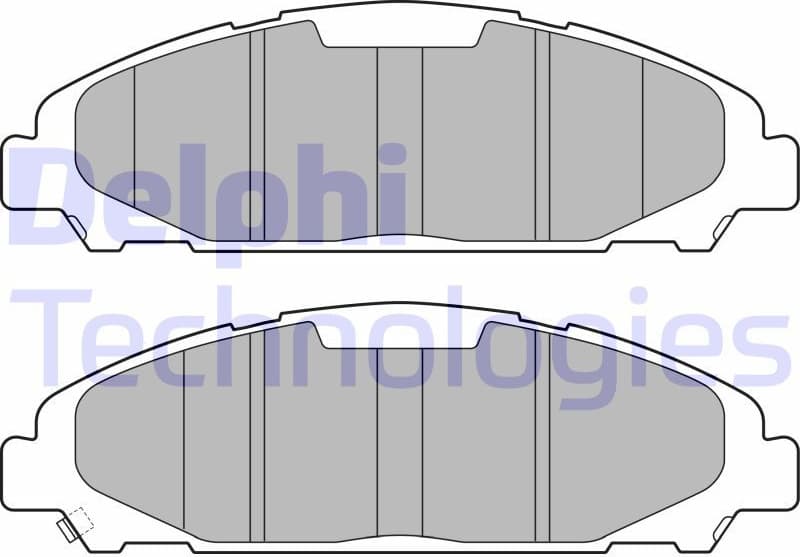 Brake Pad Set, disc brake LP3255
