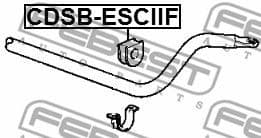 Mounting, stabiliser bar CDSB-ESCIIF - image 2