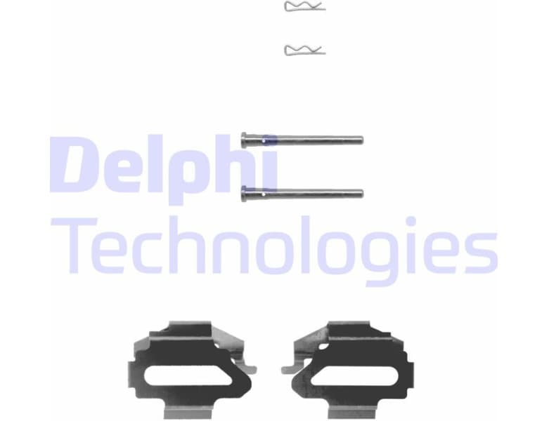 Accessory Kit, disc brake pad LX0162