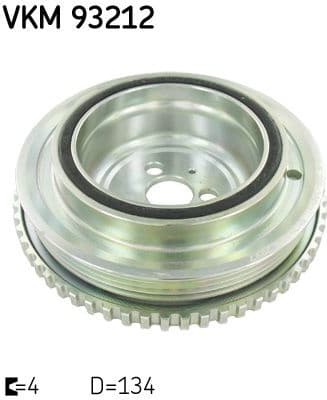 Belt Pulley, crankshaft VKM 93212 - image 2