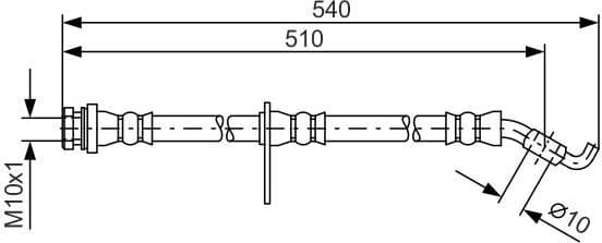 Brake Hose 1987481560 - image 5