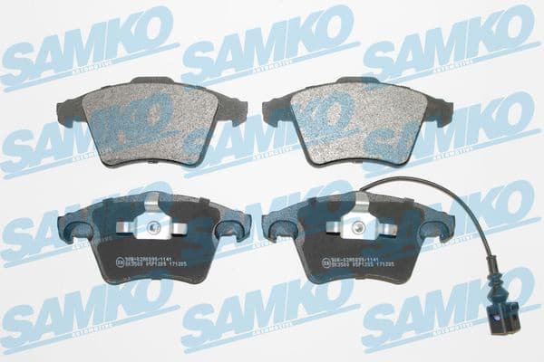 Brake Pad Set, disc brake 5SP1205