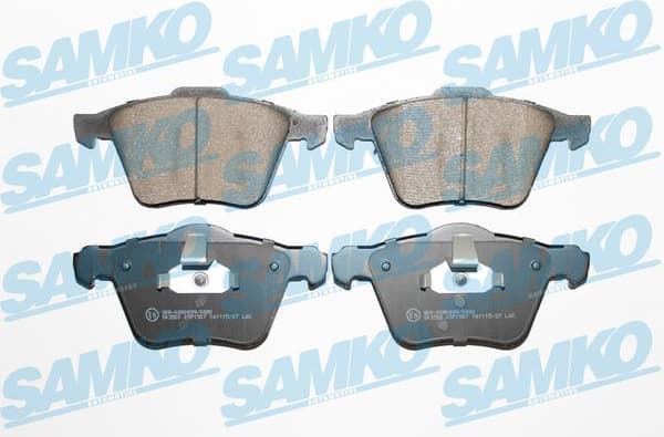 Brake Pad Set, disc brake 5SP1507
