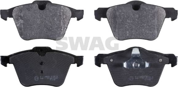 Brake Pad Set, disc brake 55 91 6772