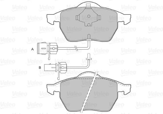 Brake Pad Set, disc brake 598483 - image 2
