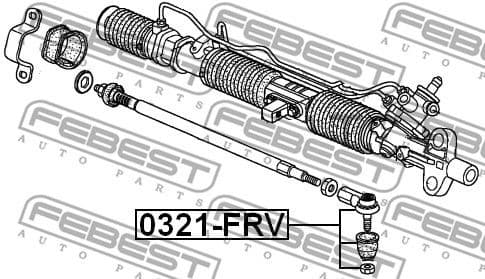 Tie Rod End 0321-FRV - image 2