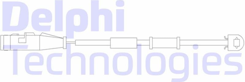 Warning Contact, brake pad wear LZ0188