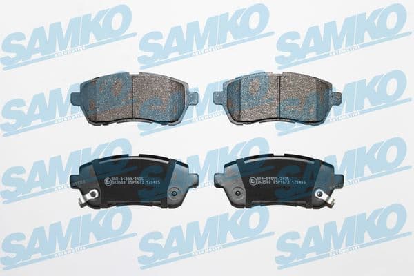 Brake Pad Set, disc brake 5SP1673