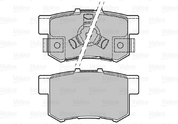 Brake Pad Set, disc brake 601043 - image 2