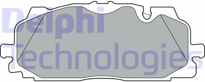 Brake Pad Set, disc brake LP3302