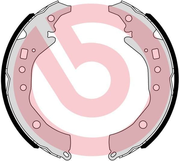 Brake Shoe Set ESSENTIAL LINE S 83 571