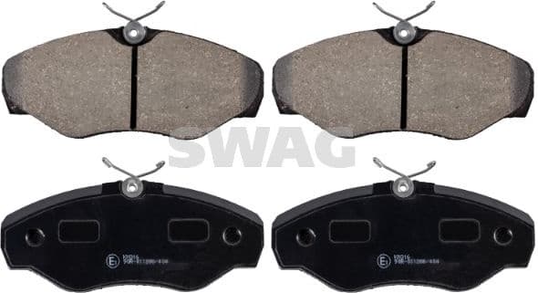 Brake Pad Set, disc brake 60 91 6473