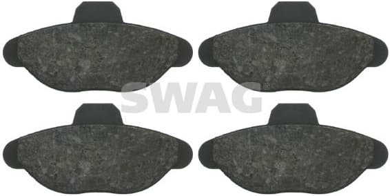 Brake Pad Set, disc brake 70 91 6082