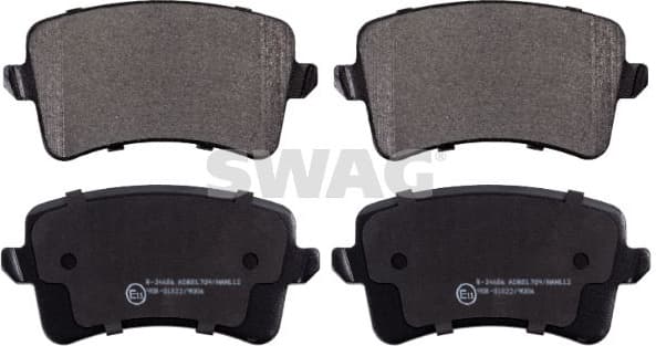 Brake Pad Set, disc brake 32 91 6755