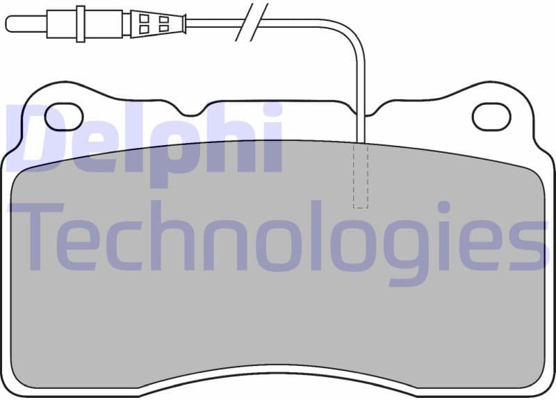 Brake Pad Set, disc brake LP1516