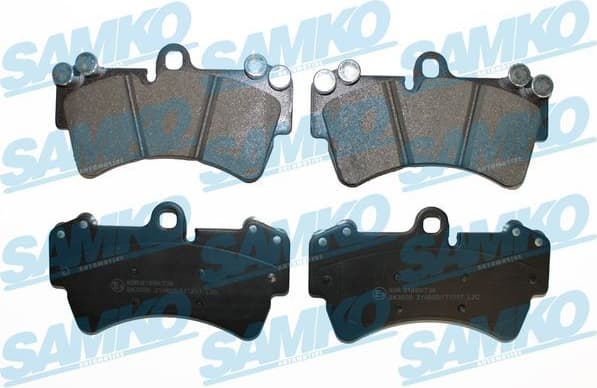 Brake Pad Set, disc brake 5SP1257