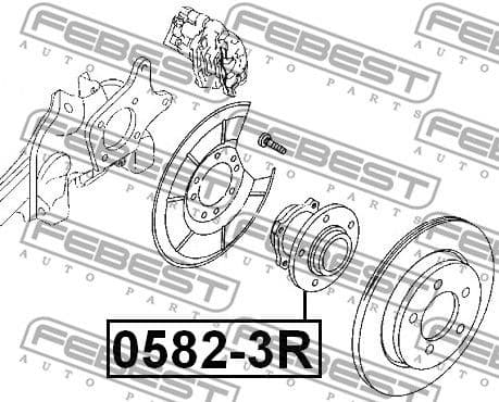 Wheel Hub 0582-3R - image 2