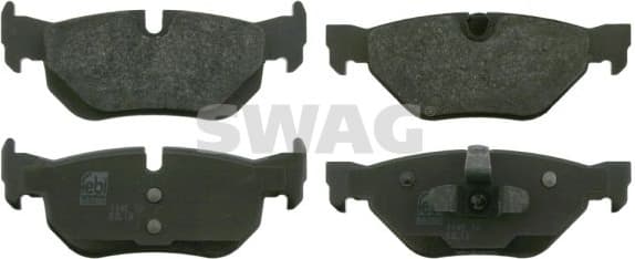 Brake Pad Set, disc brake 20 91 6533