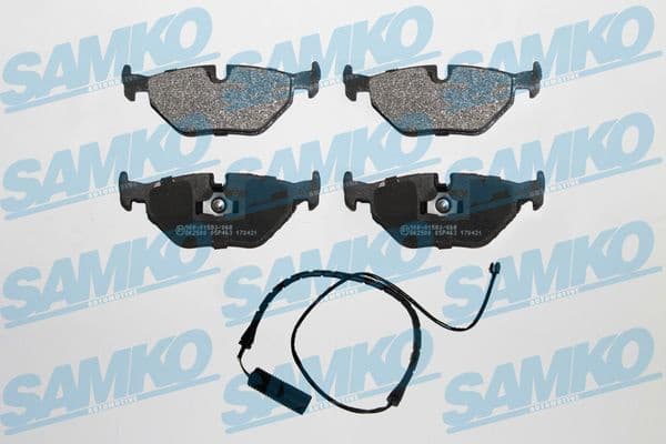 Brake Pad Set, disc brake 5SP463A