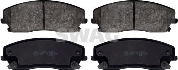 Brake Pad Set, disc brake 72 11 6108