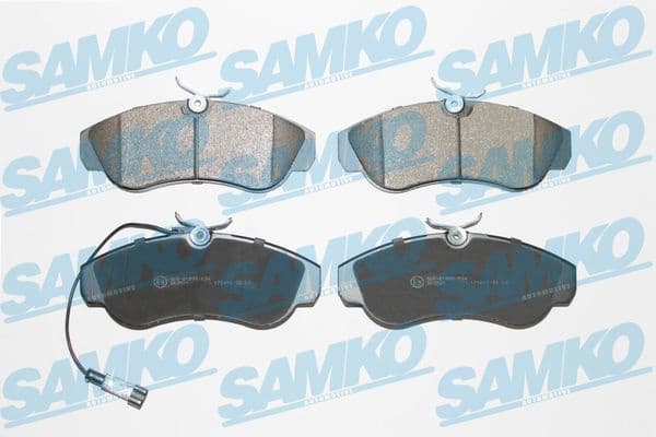 Brake Pad Set, disc brake 5SP965
