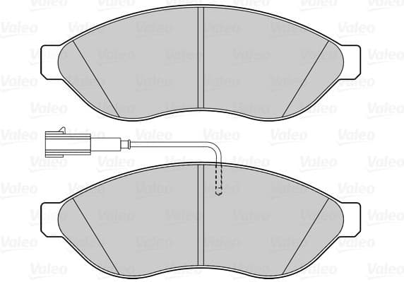 Brake Pad Set, disc brake ESSENTIAL 302263 - image 2