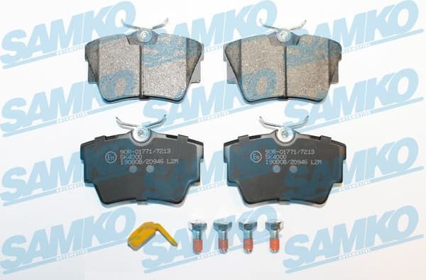 Brake Pad Set, disc brake 5SP946K