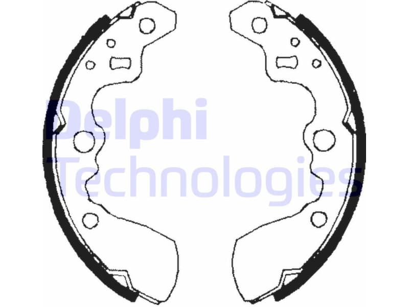 Brake Shoe Set LS1710