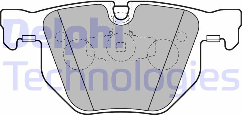 Brake Pad Set, disc brake LP2256