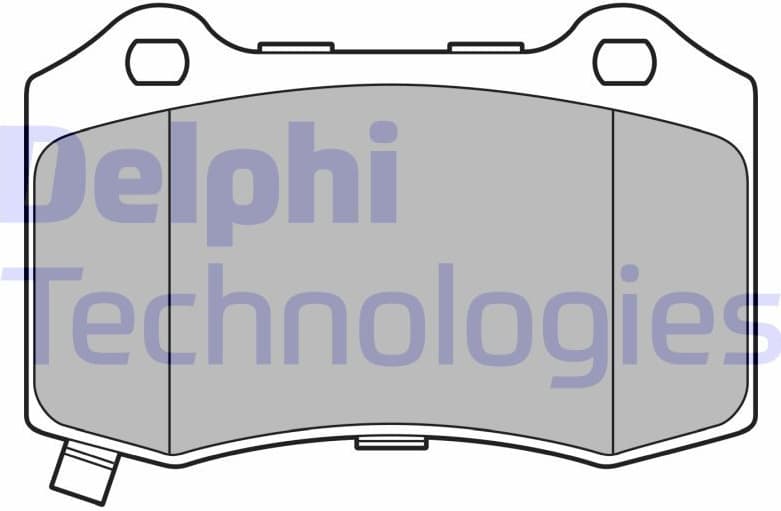 Brake Pad Set, disc brake LP3676