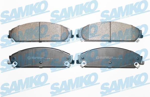Brake Pad Set, disc brake 5SP1401