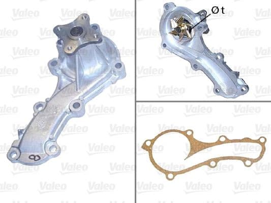 Water Pump, engine cooling 506705
